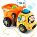 VTech Drop and Go Dump Truck, Orange