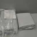 Blissful Diary Vegan Leather Baby Play Mat, 50x50 Thicken Foam Cushioned & Waterproof Playpen Mat for Infants and Toddlers, Stylish and Just Wipe-Clean Playmat for Baby Play on Floor, Light Gray