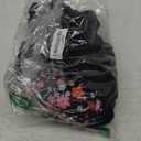 Women Swimsuit, Flowers, Black M