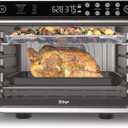 Ninja Air Fryer & Toaster Oven Combo | 10-in-1 Foodi XL Pro Air Fry Countertop Oven | Fit a 5-lb Chicken & Sheet Pan of Vegetables | Bake, Dehydrate, Toast & More |1800 Watts | Stainless Steel | DT201