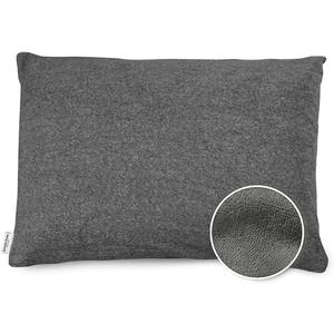 2 Set of Pillowcase Soft Towel Material, Size 18x18 (Grey)