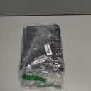 Patch Display, Vertical Patch Organizer with 4 Pages for Hook & Loop Patch Collections Display, 3-Ring Patch Display Holder (Black)