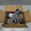 QWORK 4 pcs 6" Steel Tri-Dolly, 200 lbs Load Capacity, for Moving Furniture & Appliances, Swivel Caster Easy Tool