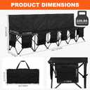 Soccer Bench for Team - Portable Folding Bench Seats for Sports
