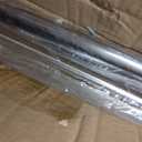 Brushed Nickel Double Curtain Rods - 84-120 Inch Wrap Around Design, 1-Inch Front & 5/8 Inch Back Rods for Room Darkening