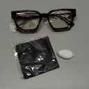livho Oversized up to 99% Blue Light Blocking Glasses for Woman - Rectangle Fashion Glasses for Computer, Chic Preppy Frame