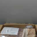 Washable Runner Rug, 2'6''x8' Kitchen Rugs Brown Long Runner Rugs with Rubber Backing, Abstract Non-Slip Carpet Runners for Hallways, Kitchen, Bedroom, Laundry, Entrance