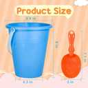 Holady Beach Toys Sand Toys Beach Shovels Beach Pail Set for Kids Summer Beach Essentials Outdoor Sand Play Fun Activities Beach Pails & Shovels