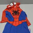 Marvel Spider-Man Boys Cosplay Hooded Coverall for Toddler, Size 3T