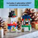 LEGO Snowman Ornaments 40812
