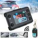 12V/24V LCD Thermostat Controller with Remote(Without Battery) for Diesel Air Parking Heater, Universal Heater Switch Replacement