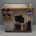 Keurig K-Caf Barista Bar Single Serve Coffee Maker and Frother, with 3 Brew Sizes, Hot and Cold Coffee Capabilities, 2oz Coffee Shot Button, Black