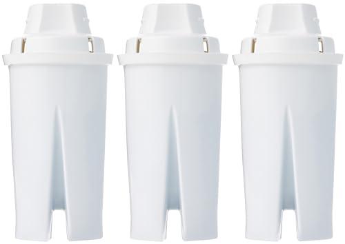 Amazon Basics Enhanced Replacement Water Filters for Water Pitchers, BPA-Free, WQA & NSF Certified, Compatible with Brita Water Pitchers & Drinking Water Filter Systems, 6 Month Filter Supply, 1 Pack