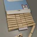 Mr. Pen- Wooden Clothes Pins, Large Natural Wood, 50 Pack, 2.9 Inch, Rust Resistant for Classroom, Crafts