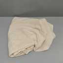 WEYOND Chenille Sofa Armrest Covers, Soft Stretch Non-Slip Couch Arm Covers for Sofa, Chair or L Shaped Sectional, Furniture Protector (2 Pieces, Beige)