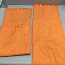 HunnmingRe 4 Pack Boho Hand Towel for Bathroom Kitchen 14 x 30 Inch 100% Turkish Cotton Spring Boho Decorative Towel Waffle Farmhouse Bathroom Decor Absorbent Soft Guest Gift(Orange)