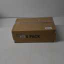 Thicken & Sturdy Clear Shoe Storage Organizer with Magnetic Door, Stackable Boxes for Closet, Foldable Space-Saving Shoe Rack for Sneaker Boot Container, Plastic Shoe Cabinet Shoe Box 6 Pack, White