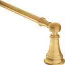 Moen YB8424BG Weymouth 24-Inch Single Towel Bar, Brushed Gold