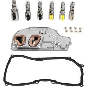 TF60SN 09G Transmission Solenoid Kit Compatible with Beetle 2006-2017,2009 CC,Golf 2010-2014,Jetta 2005-2010,Passat 2006-2010,Rabbit 2006-2009 Replacement Parts