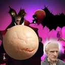 Latex Old Man Mask Halloween Realistic Human Full Head Mask for Halloween Carnival Costume Party (A)