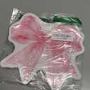 Large Pink Bow for Coquette Room Decor, 40x24 In Satin Ribbon Tie Coquette Birthday Decorations, Giant Pastel Pink Hanging Wall Decor for Ballerina Girl Just Want to Be One (Internal Stability Layer)