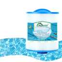 HANXER® Spa Filter Cartridge Replaces for C-7626, CX250RE, Star-Clear C250, PA25-4, PA25-4/M4, FC-1230, 70251 Hot Tub Filter, 25 sq.ft, 1 Pack