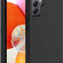 Case for Galaxy A14, Heavy-Duty Tough Rugged Shockproof Drop Protective Cover Cases for Samsung Galaxy A14, Black