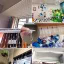 2 x 40 Pack Self Adhesive Wall Hook Sticky Ceiling Hooks Small Disc Sticker Hanger for Christmas Festival Wedding Decorations Baloon Storage Display 2cm/0.78