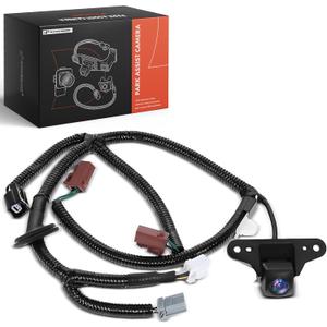 A-Premium Park Assist Camera Rear View Backup Reverse Camera Compatible with Select Honda Models - 2013 2014 2015 Pilot - Replace# 39530SZAA21