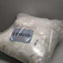 Lotus Karen King Size Faux Fur Blanket Cream White - Big Bubble Rabbit Fluff Throw for Bed Large Fluffy Fuzzy Cozy Thick Furry Plush Shaggy Blankets 108x90 Inches