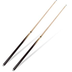 Pool Cue Sticks 48inch Set of 2,Pool Cue with 13mm Leather Tip for Adults, Beginners, 2-Piece Design(14oz to 20oz Weight Options)