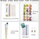 2 x ZRIZQ Paint by Number for Adults Beginners,12" Wx16 L Canvas for Painting Kits for Adults in Colorful Box,Paint by Numbers for Home Wall Art Decor-Summer Duck