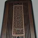 Bamboo Kungfu Tea Set - 14 * 10 inch Serving Tray with Drain & Store Water for Coffee Table & Living Room