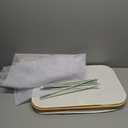 65L Slim Laundry Hamper, Narrow Laundry Basket with Lid,Foldable Clothes Hamper with Bamboo Handles,Hamper Basket with Removable Inner Bag for Laundry Room Bedroom College Dorm,17.17 Gals Beige