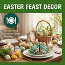 3 x ibohr Easter Paper Napkins, 50 Count Happy Easter Bunny & Egg Disposable Decorative Lunch Napkins for Easter Party Supplies, Spring Table Decorations