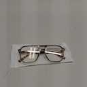 livho Oversized Blue Light Blocking Glasses for Woman and Men - Rectangle Fashion Glasses for Computer, Chic Preppy Frame (*Coco Tortoise)