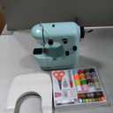 Sewing Machine, Mini Sewing Machine for Beginner with Eco-Friendly Material, Dual Speed Portable Sewing Machines with Extension Table, Light - Easy to Use, Best Gift for Kids and Women Missing Parts