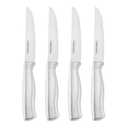 4-Piece Stamped Stainless Steel Steak Knife Set