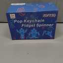 24Pcs Pop Fidget Spinners Bulk - Deformable Astronaut Fidget Spinner Keychain Robot Gyro Fidget Spinner for Kids Adults Glow in The Dark Sensory Toys Easter Party Favors Classroom Prizes