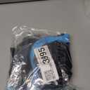 Beautikini Period Swimwear One Piece Leakproof Menstrual Swimsuit Racerback Color Block Bathing Suit for Teen Girls Women (Large, Fog Blue/Royal Blue)