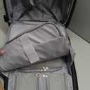 RAINSMORE Expandable Carry on Luggage 20 Inch, Airline Approved Carry on Suitcase with Front Pocket & Laptop Compartment, Hardshell Rolling Travel Luggage with Spinner Wheels, Black