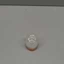 Mini Soft Warm LED Night Light, Battery Operated Portable Glass Lamp with Timer, Art Deco Style, Crystal Color, for Adults