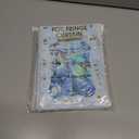 Blue Foil Fringe Curtains Backdrop Blue Streamers Party Decorations for Frozen Birthday Under The Sea Parties Bachelorette Fishing Pool Beach Ocean Theme, Pastel Wall Decor Hanging Door Decorations (5 pack)