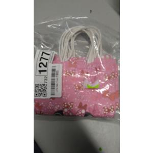 YWCMESDM 20Pcs Pink Mouse Goodie Bags  Candy Bags for Cookie Chocolate Snack Favors, Birthday Party Decorations Supplies (1 Count (Pack of 20))