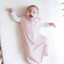 KYTE BABY Sleep Bag 0.5 TOG, Rayon Made From Bamboo Wearable Blanket With Dual Zipper For Infants And Toddlers, Year Round Nursery Essential (XL, Fog) (Fog, XL)