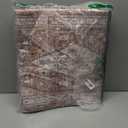 Collive Boho Kitchen Mats for Floor 2 Piece, Cushioned Anti Fatigue Mat Comfort Soft Standing Desk Carpet, Non Skid Wforaterproof Sink Rug for Home Office, Decor, 17.3"x29"+17.3"x47"