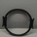 ProBody Pilates Fitness Ring  14 Inch Pilates Ring for Focusing on Toning Inner Thighs, Arms, and Core (Black)