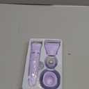 Ufree Bikini Trimmer Electric Razors for Women, Rechargeable Pubic Body Hair Trimmer Electric Shaver for Legs Body Hair, Bikini Shaver IPX7 Waterproof, Gifts for Women, Purple