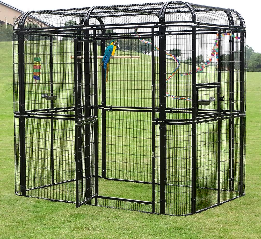 wonline Parrot Cages for Large Birds Outdoor Extra Large Bird Cage with ...