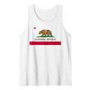 Vintage Souvenir California State Flag California Republic Tank Top M